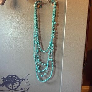 Turquoise Beaded Necklace